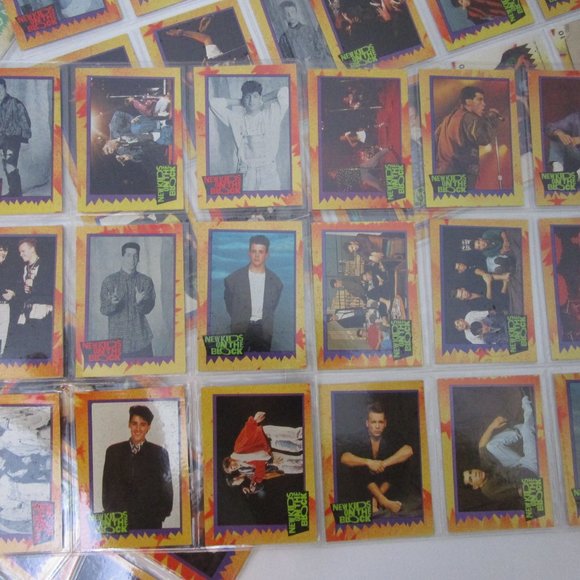 New Kids On The Block 1989 Trading Cards Big Step Productions - Picture 6 of 10